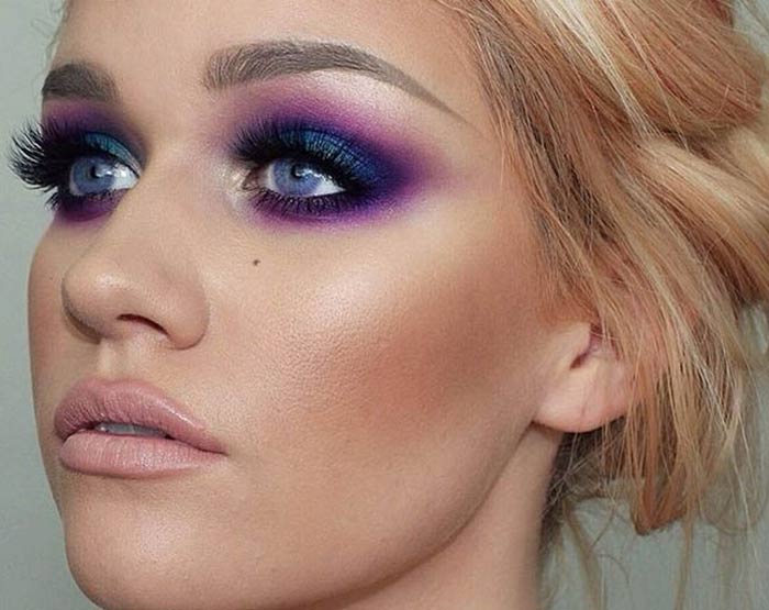 maquillage des yeux du soir soir_maquillage-glaçage