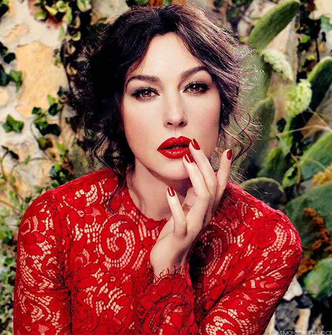 Le style et les tenues de Monica Bellucci