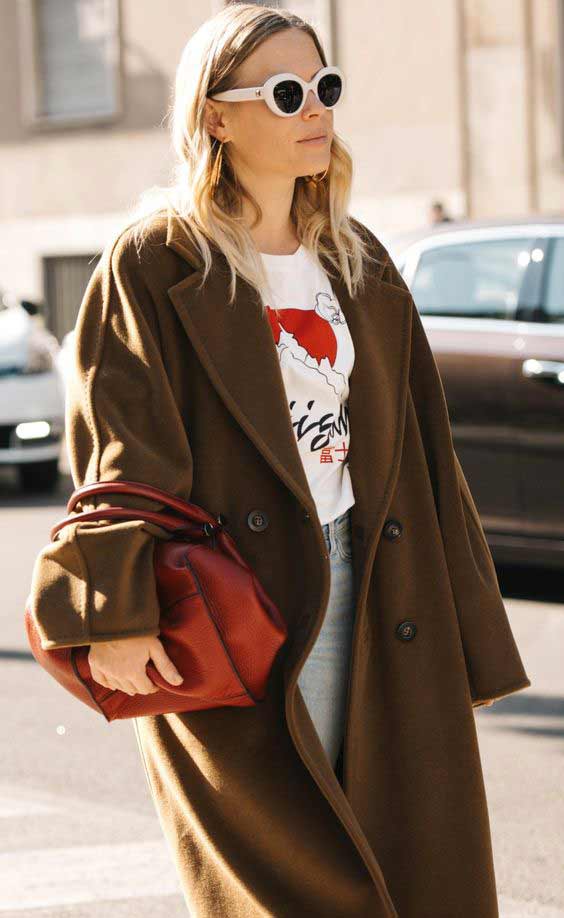 Manteau oversize