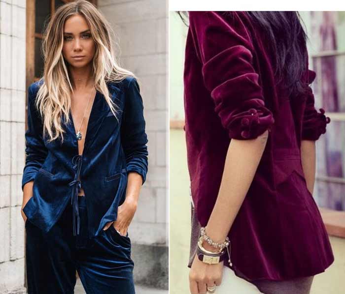 Tendance velours total 2017