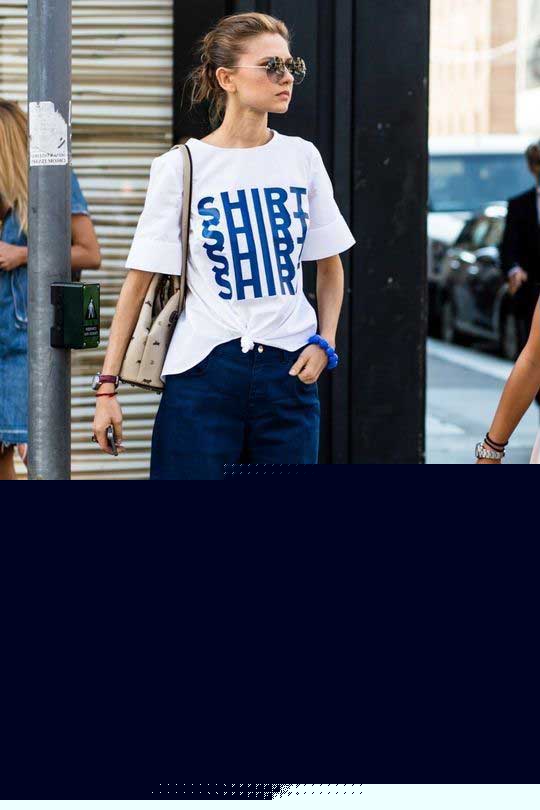 T-shirt et pantalon