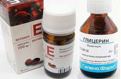 Crème anti-rides aux vitamines et à la gélatine