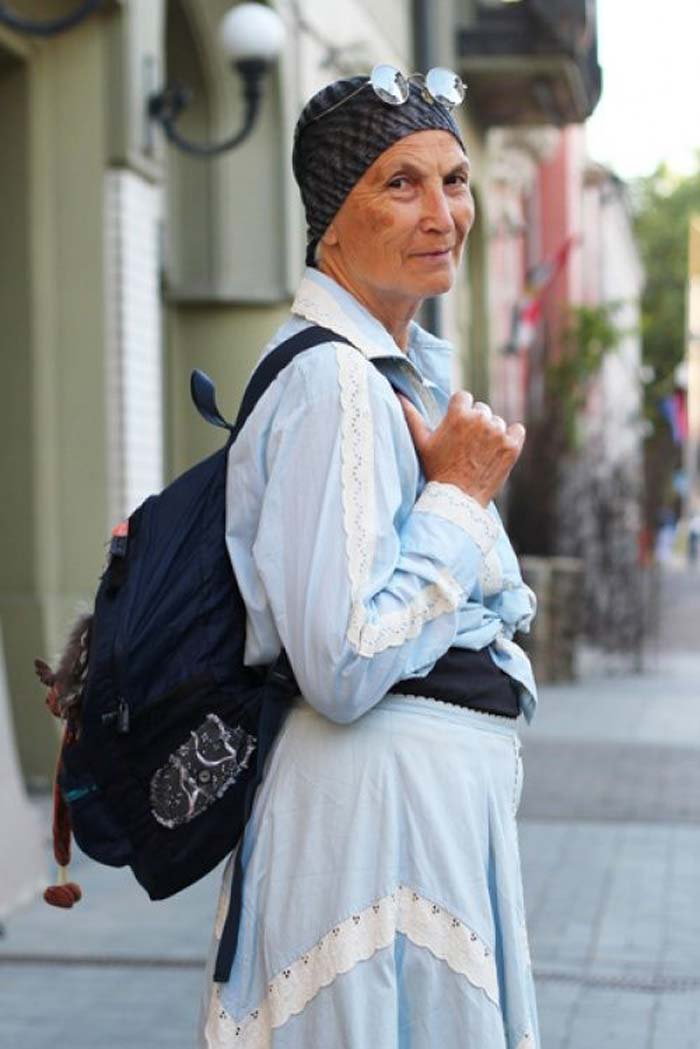 Retraité à la mode