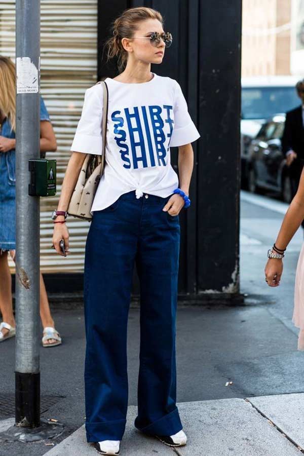 T-shirt à slogan