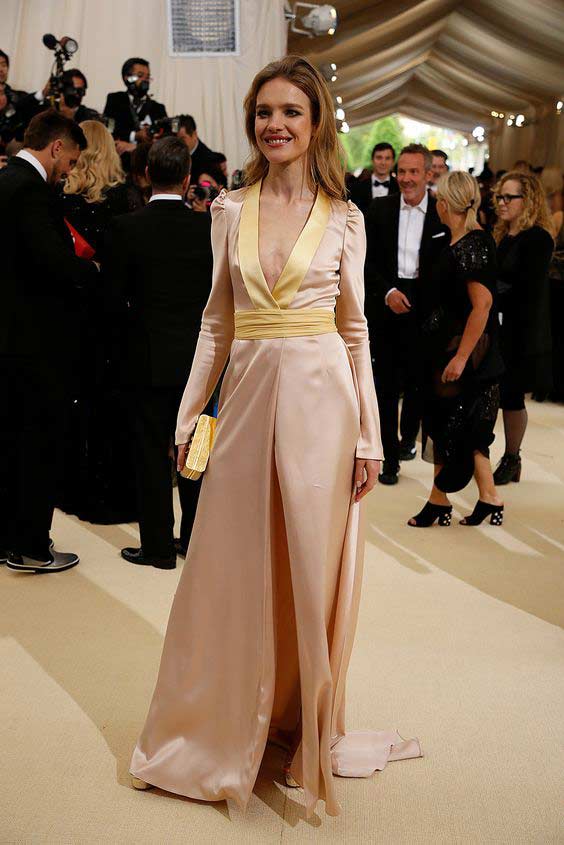 Vodianova, robe au Met Gala 2017
