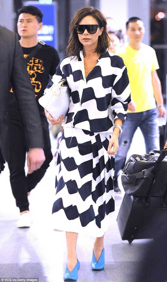 Le look Victoria Beckham
