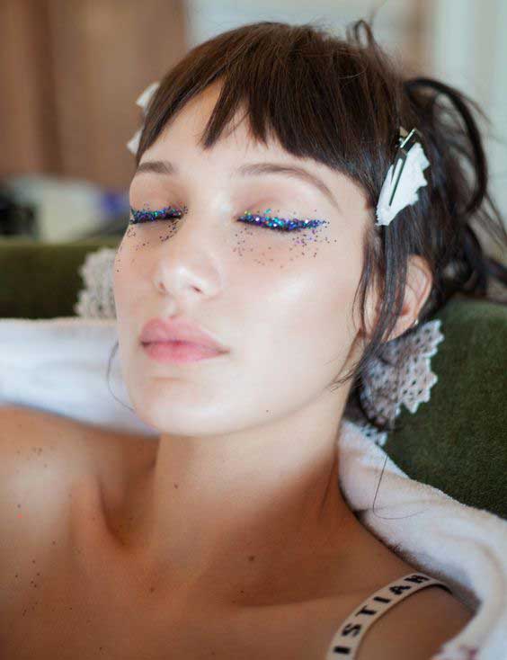 Maquillage pailleté 2017