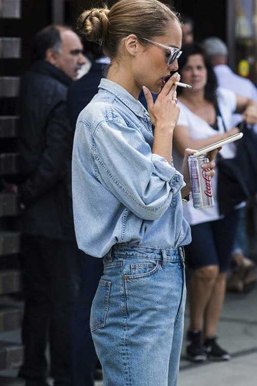 Ensemble en jean - style unisexe