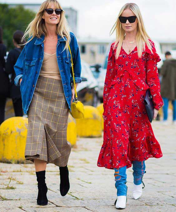 Couleur de la veste en jean