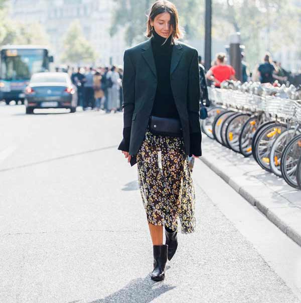 Veste oversize + jupe d'été