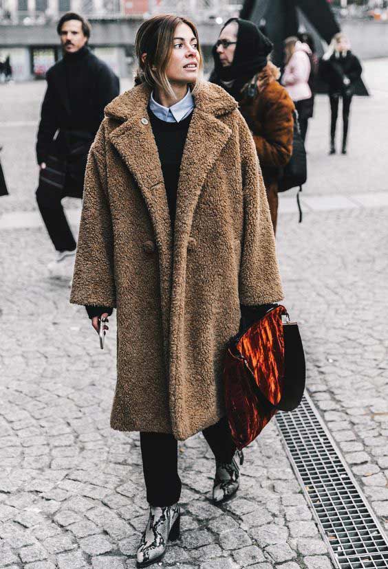 Manteau de fourrure 2018 de Cheburashka