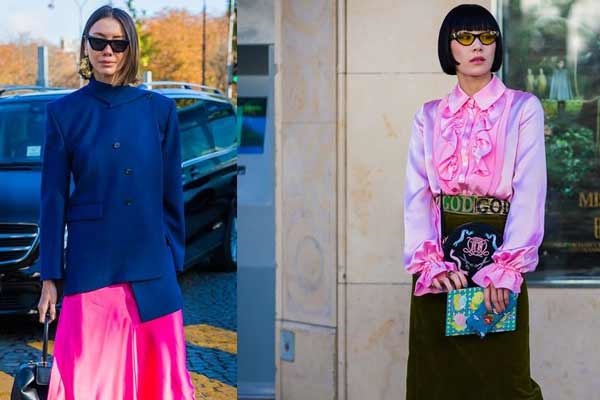 Jupes à la mode automne-hiver 2018