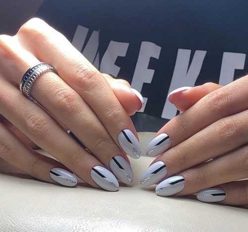 Conceptions d'ongles strictes et festives