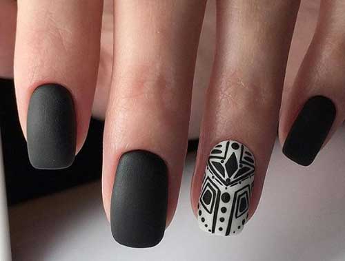 Noir mat + dessin