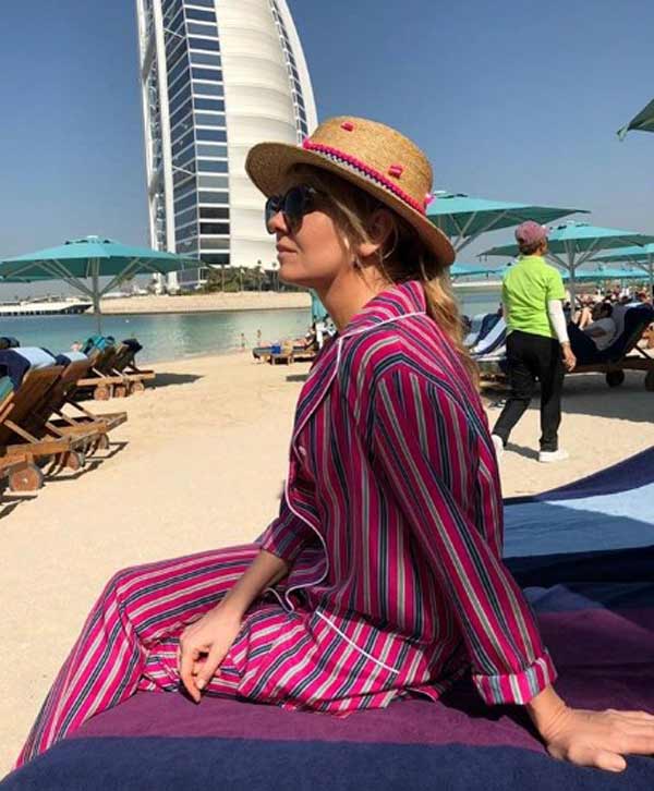 Le style pyjama de Valeria