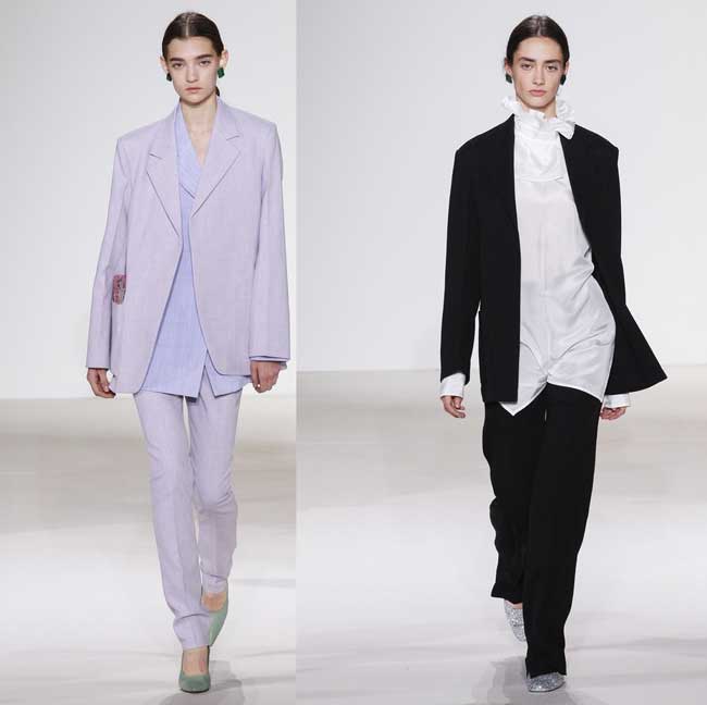 Les tailleurs pantalons les plus en vogue du printemps-été 2018 : en tendance, photo 2