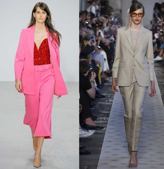 Les tailleurs pantalons les plus en vogue du printemps-été 2018 : en tendance, photo 5