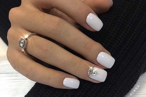 Ongles blancs