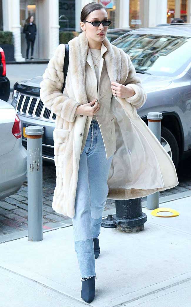 Style classique - images de Bella Hadid 2018