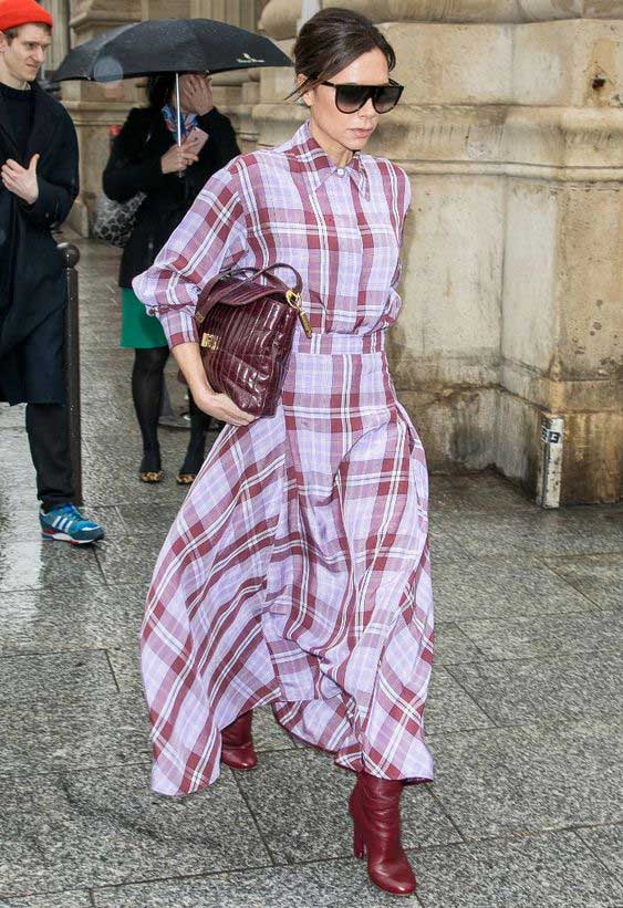 Robe imprimée cage