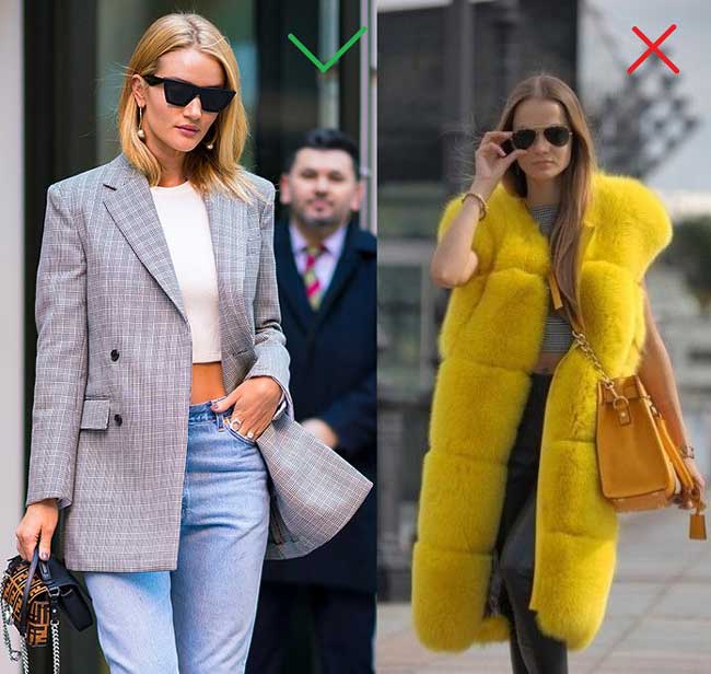Révision de la saison 2018: les choses de printemps qui sont démodées - gilets en fourrure