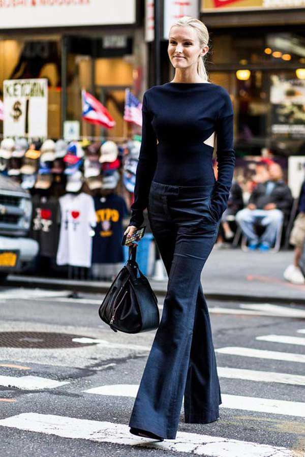 Le jean flare tendance 2018