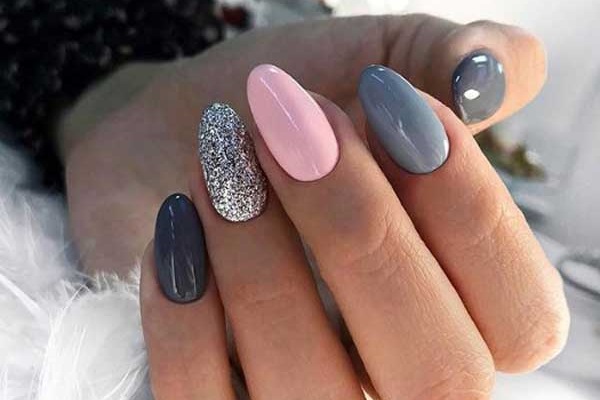 Mélanges de différentes couleurs avec du gris