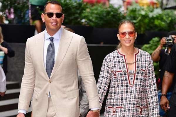 Jennifer Lopez et Alex Rodriguez à New York