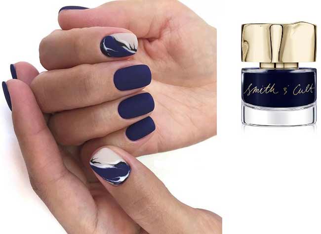 Bleu pour l'automne