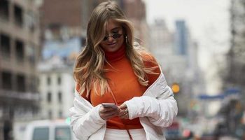 Couleur orange - comment porter en automne