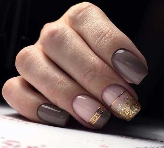 Idées de manucure pour les ongles courts 2019-2020