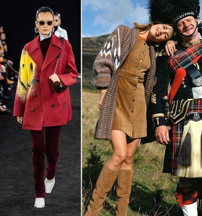 La texture la plus en vogue de 2019 - le velours côtelé
