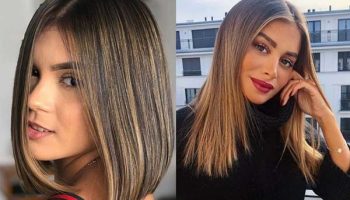 Exemples de coupes de cheveux sans frange 2019-2020