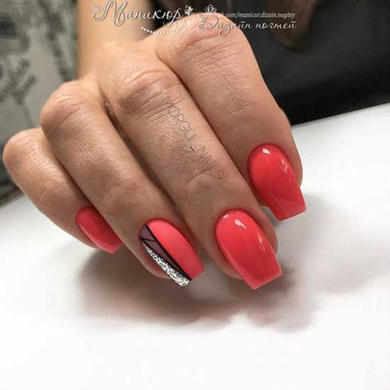 Manucure corail 2019