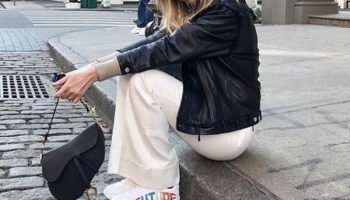 Comment porter des chaussures de sport blanches pour les femmes de la mode