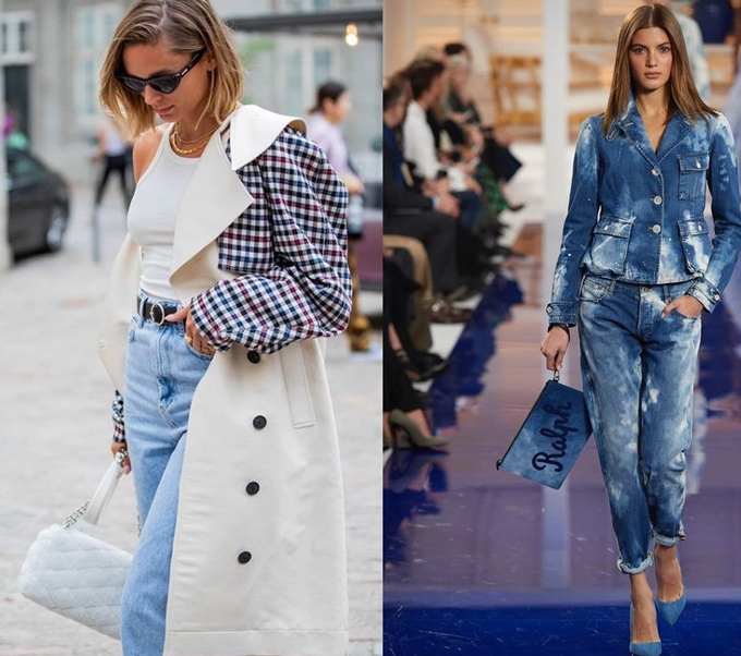 Tendances denim mode 2019-2020