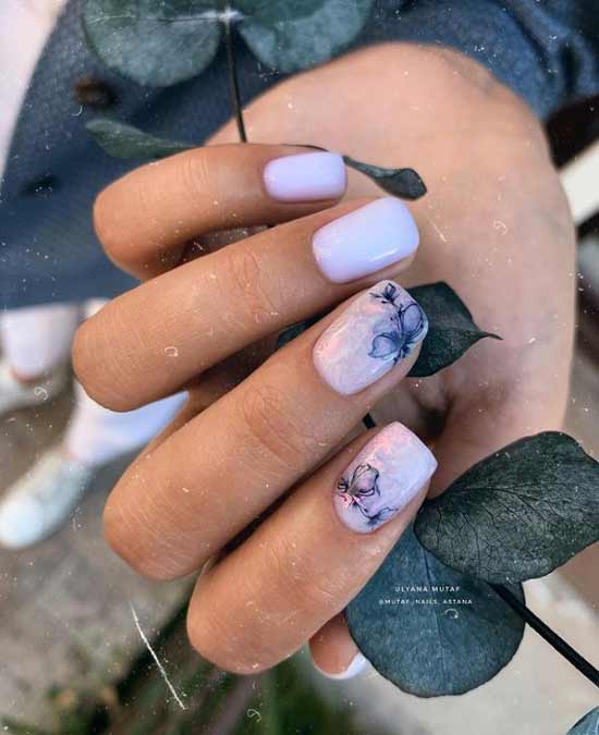 Nail art printanier