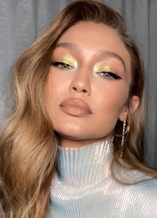Maquillage mode 2020 photo par Gigi Hadid