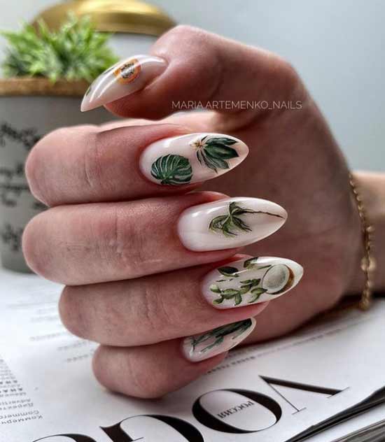 Manucure d'été