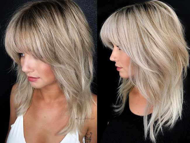 Blonde poilue