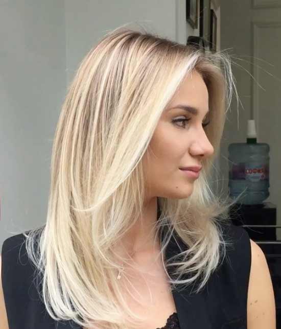 Coupe de cheveux longue
