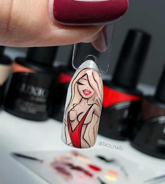 Manucure pop art