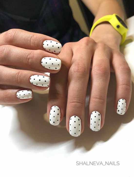 Manucure blanche 2021 : photo-design d'ongles, 100 belles nouveautés
