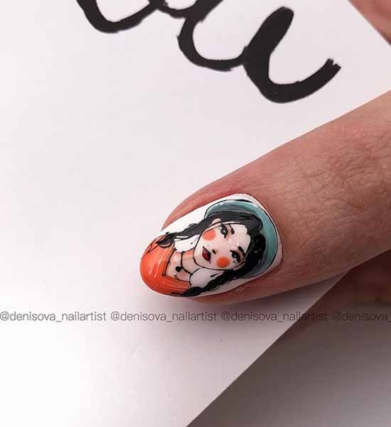 Conception d'ongles avec un motif: 101 photos, idées, nouvelle manucure