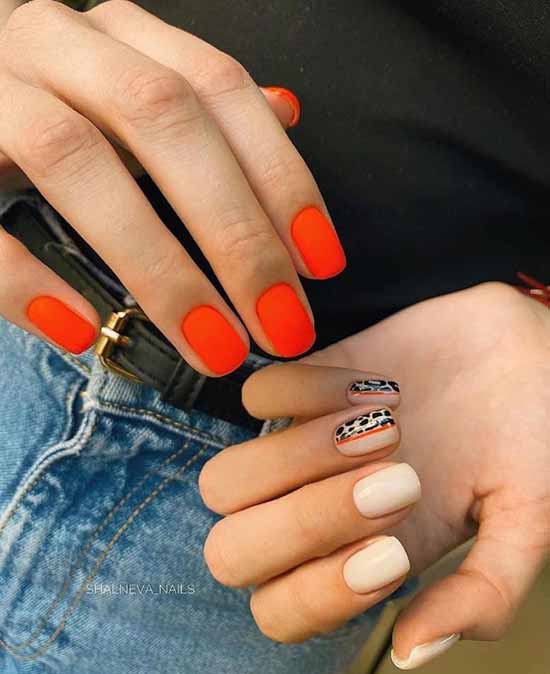Manucure rouge et blanche : 100 idées de photos, nouveaux designs