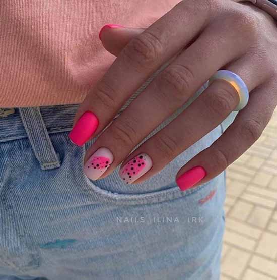 Manucure pour ongles carrés: 100 photos avec de nouvelles et belles idées