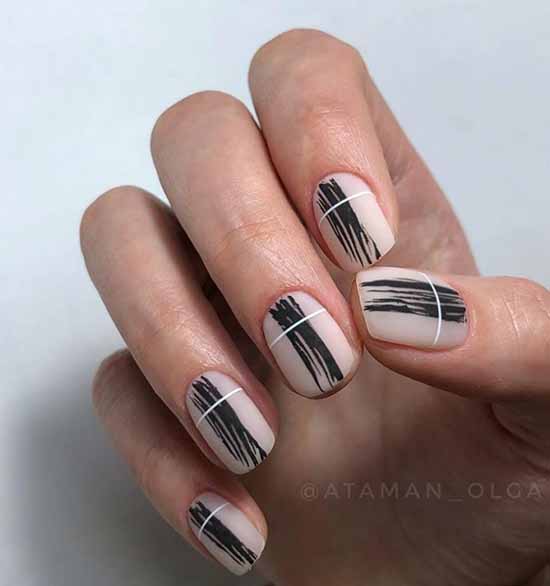 Design pour les ongles courts 2021: nouvelle manucure, idées de photo