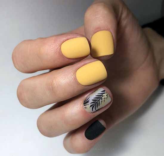 Design pour les ongles courts 2021: nouvelle manucure, idées de photo
