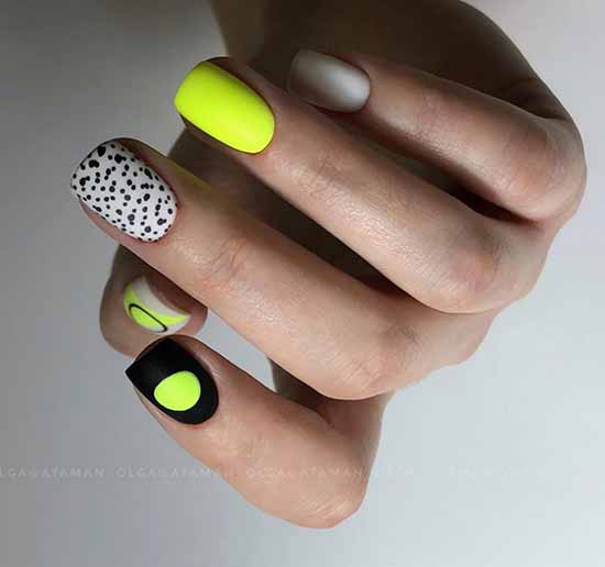 Design pour les ongles courts 2021: nouvelle manucure, idées de photo