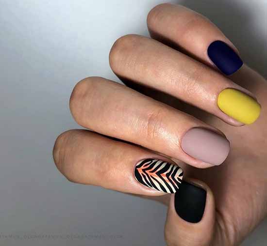 Design pour les ongles courts 2021: nouvelle manucure, idées de photo